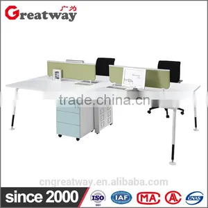 4 Person Office Desk Office Computer Desk Office Table (QE-34F-4-02) thumbnail-1
