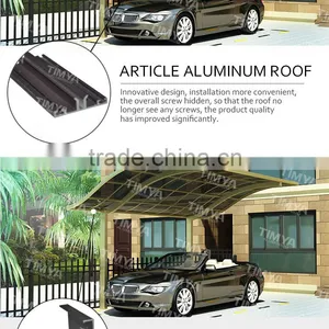2015 Modern Aluminum Sun Shade Carport Canopy Panels thumbnail-4