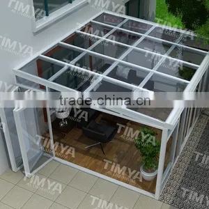 High-end Aluminum Comfortable Polycarbonate Sunrooms thumbnail-1