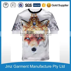 100% Polyester Fabric Tshirt Men Tshirts Customized Tshirt thumbnail-1