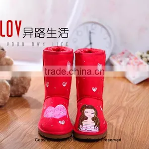 Hot Sales High Quality and Cheap Red Boots Women thumbnail-3