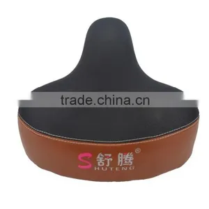 Hot Sale New Arrivel High Quality Wholesale Price Comfortable Leather Electric Bicycle Saddles Bicycle Parts thumbnail-1