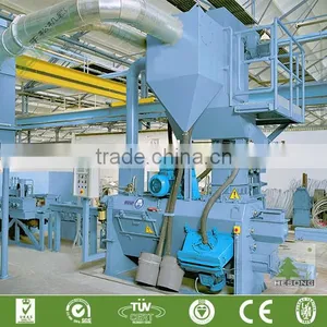 Coil Wire Shot Blasting Machine / Wire Rod Sandblasting Machine thumbnail-5