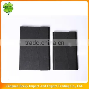 Classical Black and Brown Hot Sale pu Leather Car Branded Notepad for Promotional Gift thumbnail-2