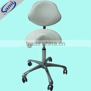 Salon Saddle Stool SA010 With Back Rest thumbnail-1