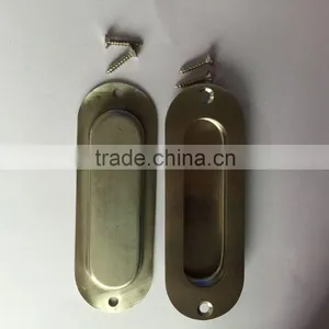 Hidden Door Handle Lock Concealed Furniture Handle thumbnail-2
