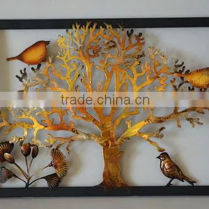 Tree Metal Wall Art Decor thumbnail-1