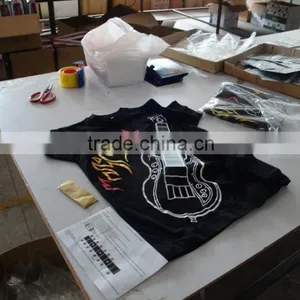 High Quality Music Guitar T-shirt /Sound Active el T-shirt/ Playable Guitar T-shirts thumbnail-5