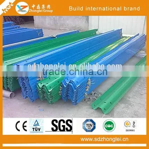 Factory Made Highway Metal Road Safety Guardrail Price for Road Barrier Use thumbnail-1