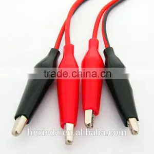 Alligator Clip to Alligator Clip Electrical Test Cable Leads thumbnail-3