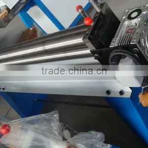 Manufacturer Produce Electric Type Asymmetrical 3 Roller Bending Machine thumbnail-2