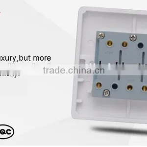 Electrical 250v 10a 86 Type 3 Gang 3 Way Wall Switch thumbnail-5