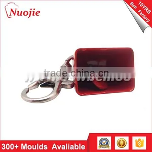 2016 Wholesale 1.2" Small Custom Made Metal Keychains thumbnail-3