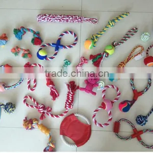 QQPET High Quality Pet Rope Toys Cotton Dog Chew Toys Hot Dog Toys thumbnail-1