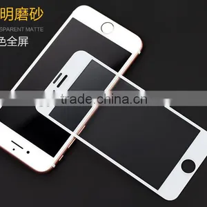 9H Matte Tempered Glass For Iphone 7 7Plus Screen Protector 3D Tempered Glass With Clean Clothes thumbnail-4