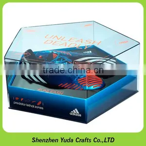 Brand Perspex Toy Collection Box Shoe Case Polygonous Dustproof Display Box thumbnail-1