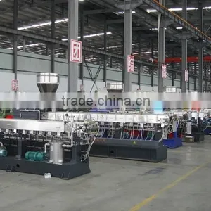 Double Twin-screw Abs Compounding Plastic Extruder Machine thumbnail-5