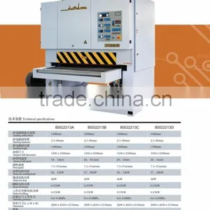 1300 Heavy Duty Wide Belt Floor Plywood Sanding Machine, Wire Brush Sanding Machine thumbnail-2