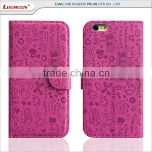 Hot Selling Genuine Leather Wholesale Cell Phone Case for Iphone 6s 7 5 4 se c Plus thumbnail-6