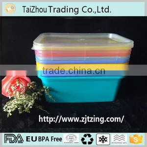 Colorful Plastic Food Storage Container for Food Plastic Wholesale New thumbnail-1