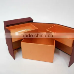 2014 Newly Luxury Custom Paper Hot Selling Gift Jewelry Box thumbnail-1