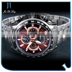 New Trend Fashion Wristwatch High Quality 316L Stainless Steel Men Quartz Watch thumbnail-3