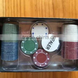 Cheap 100 Pcs Poker Set in Tin Box thumbnail-2