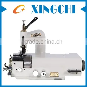 Single Double Knife Leather Skiving Machine/ Automatic Lubrication Fur Sewing Machine 801 thumbnail-1