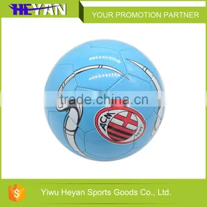 China Supplier Custom Leather Footballs , Colourful Football Ball thumbnail-1