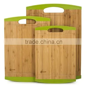 Bamboo Cutting Board With 3-ply Crisscross Design thumbnail-1