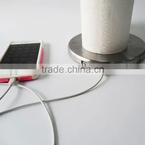 Multi-fonction Towel Paper Stand With USB Charger thumbnail-4