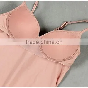Seamless Bra Padded Camisole Vest thumbnail-2