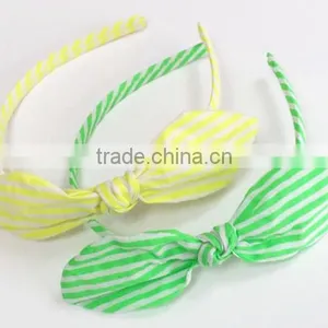 Newly Bowknot Hair Band for Woeman Bow Headband and Fabric Hair Band thumbnail-1