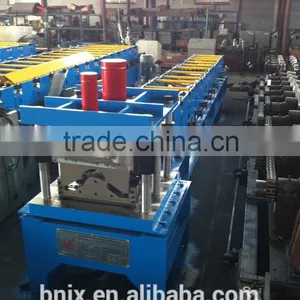 Standard Color Steel Roof Ridge Cap Roll Forming Machine thumbnail-3
