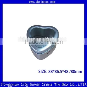 Heart-shape Chcolate Tin Box With PVC Window thumbnail-1