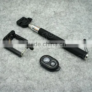 Stainless Steel Telescopic Handheld Wireless Bluetooth Remote Selfie Stick thumbnail-2