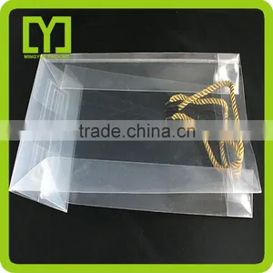 2016 Custom Made China Pvc Clear Bag High Quality Pvc Wine Bag thumbnail-4
