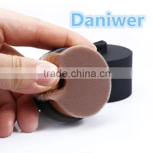 New Arrival O! Circle Oval Brush Style Foundation Makeup Air Brush Loose Powder Synthetic Hair Brush Big One thumbnail-3