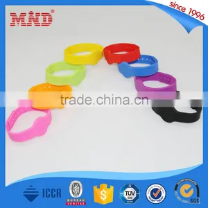MDSW78 Silicon Wristband Rfid Tk4100 / Ntag213 NFC Bracelets thumbnail-6