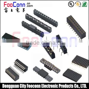 Hot Sale Pitch2.54mm Female Header Right Angle Dip thumbnail-6