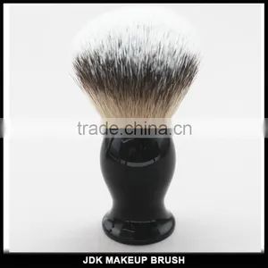 JDK Handmade Wholesale Synthetic Hair Shave Brush Paper Tube Box Packaging Shaving Brush Set With Private Label thumbnail-2