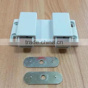 Kitchen Cabinet Double Magnetic Door Catch Push to Open Latch thumbnail-3