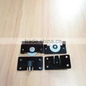 High Quality Furniture Hardware for Wooden Wardrobe Sliding Door Fittings Steel and Nylon Material Sliding Door Accessories thumbnail-1