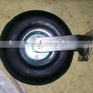 Pneumatic Wheel 3.50-4 Heavy Duty Caster Wheel 10 Inch thumbnail-1