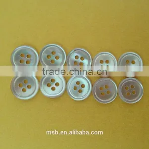 4 Holes White Trochus Shell Button for Suit thumbnail-1
