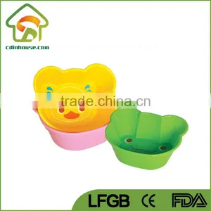 Promotion Cartoon Animal Small Plastic Children Kids Bowl thumbnail-2