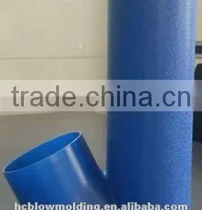 OEM Hollow Blow Molding Plastic Large PVC Pipe Car Guide Duct Design Plastic Bend Tube thumbnail-4