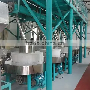 Commercial Flour Mill Plant Stone Mill Machine Sale Roller Grinder Flour Milling Machine thumbnail-5