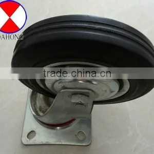 6 Inch Garbage Bins Rubber Caster, thumbnail-1