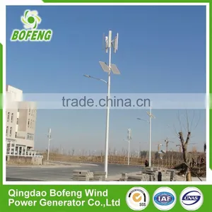 Competitive Price All Kinds of 500w Small Vertical Wind Turbine Street Lights for Sale thumbnail-5